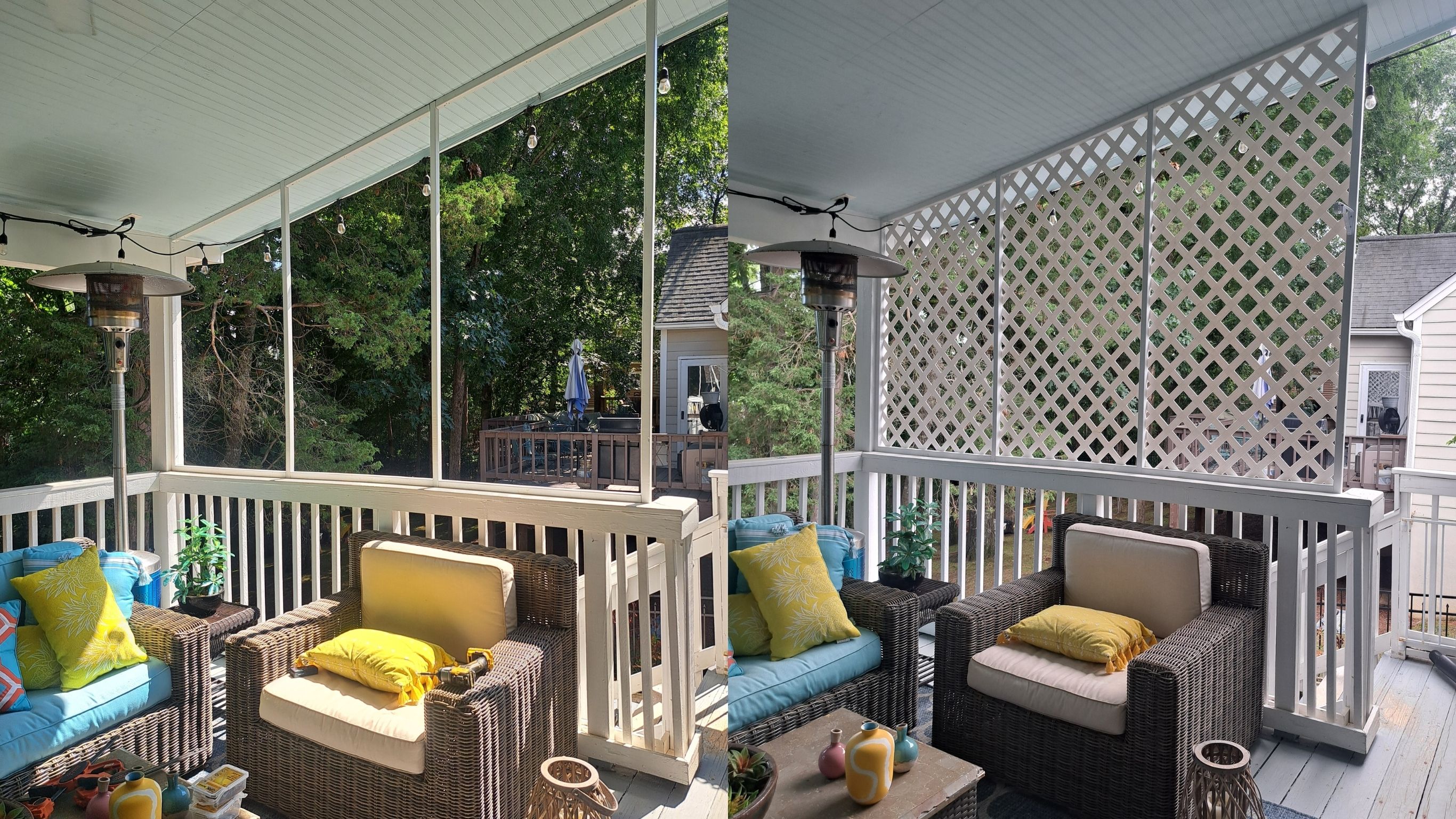 Deck Privacy Enhancement – Before & After