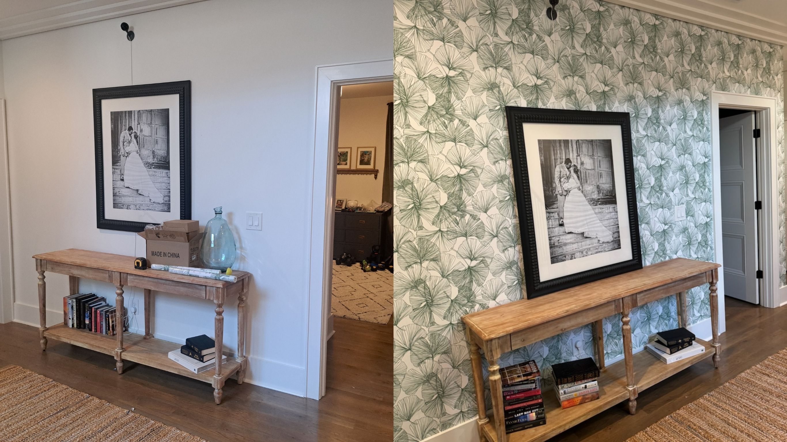 Accent Wall Enhancement – Before & After
