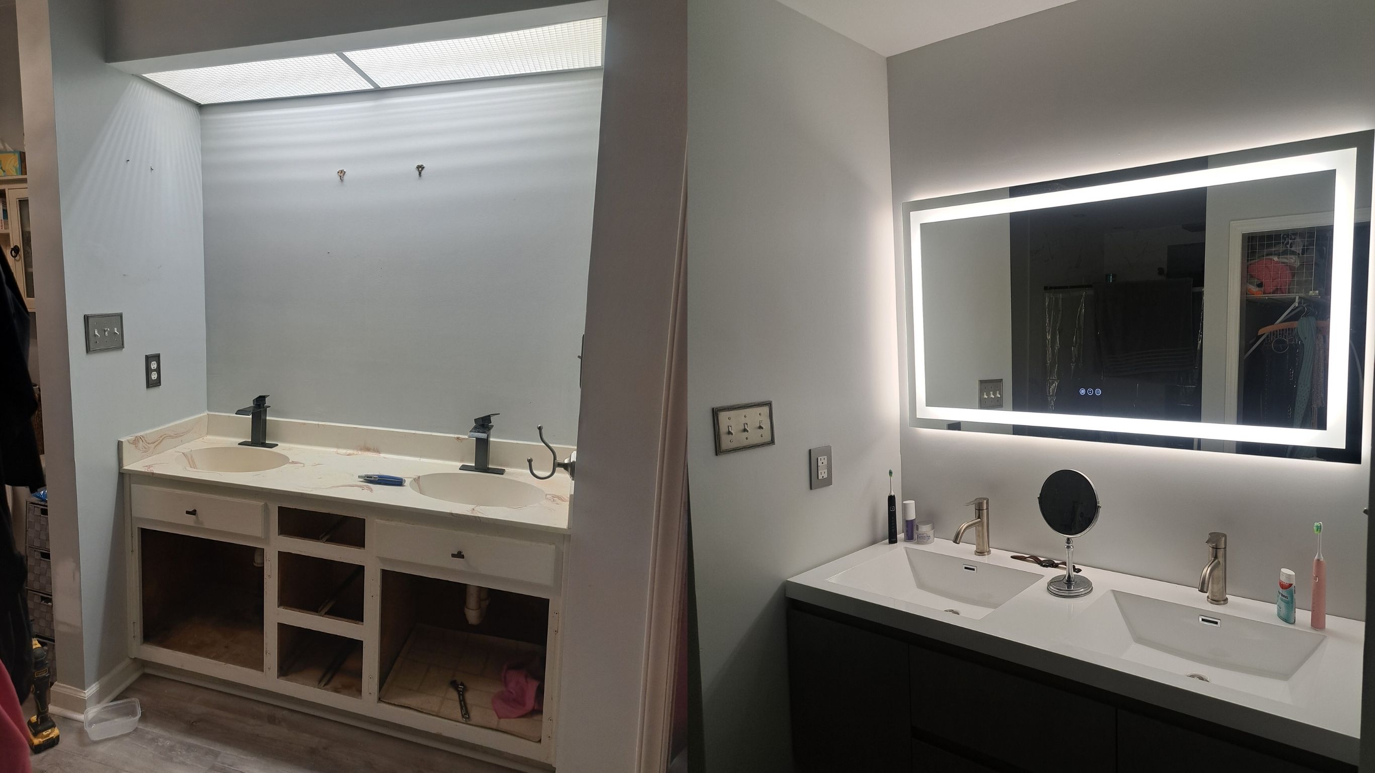 Modern Bathroom Renovation – Before & After