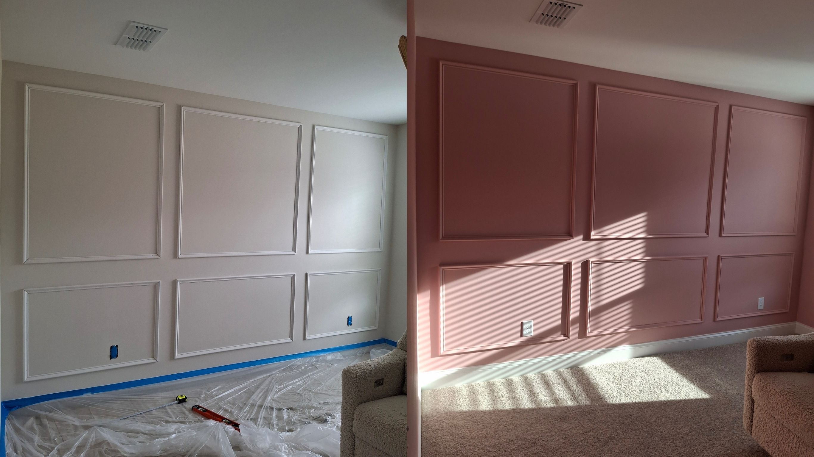 Nursery Wall Upgrade – Before & After
