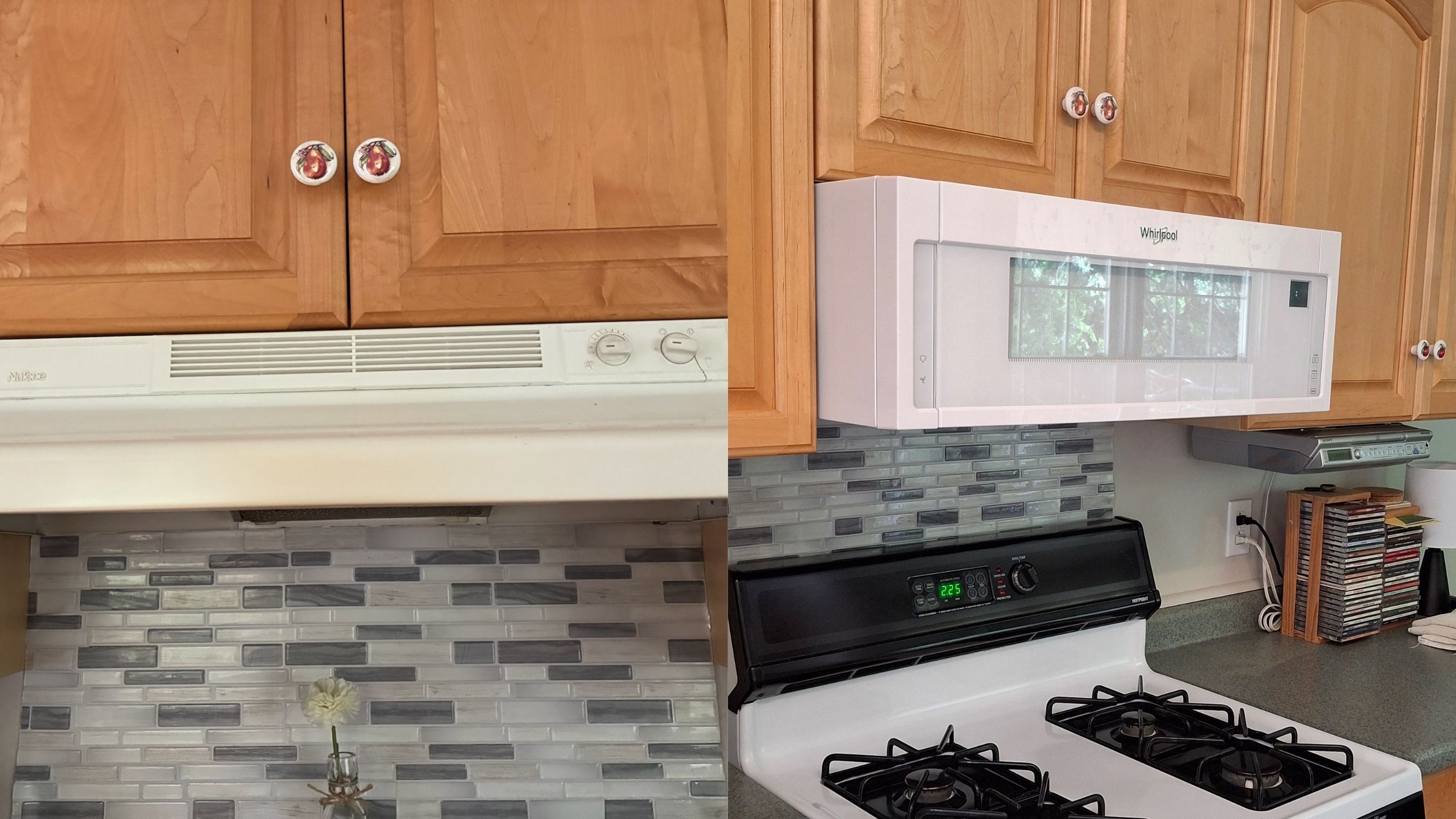 Over-the-Range Upgrade – Before & After